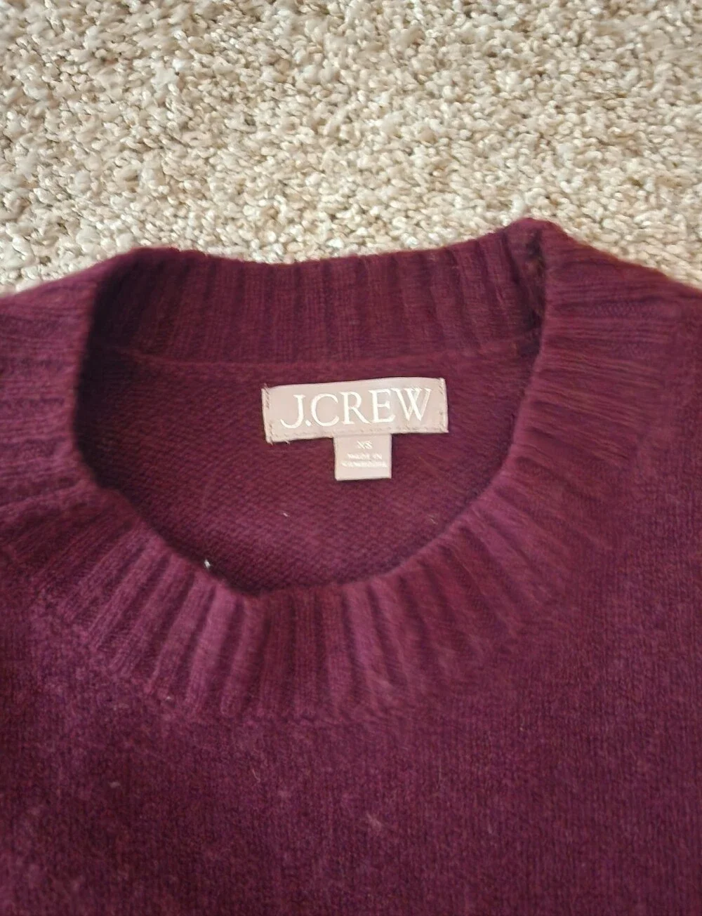 Jcrew 100% Wool Sweater